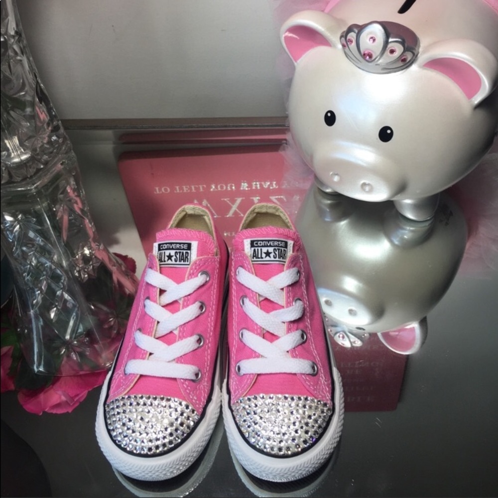 Converse sneakers with Swarovski crystals